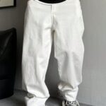 Τζιν άσπρο baggy